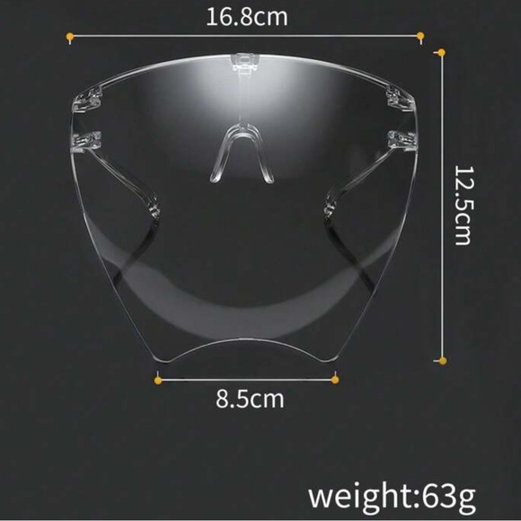 Clear face shield - Picture 4 of 4